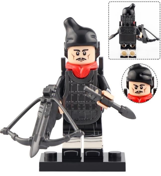 Qin Archer Qin Dynasty Army Minifigures Mini figure Minifigs Christmas Gift Brick