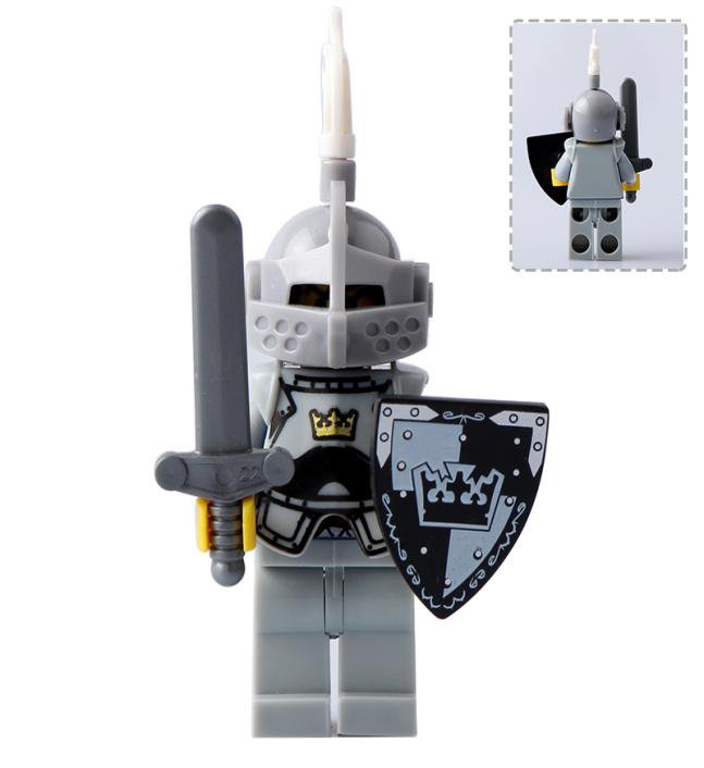 Medieval Knight Warrior Armor Soldier Minifigures Mini figure Minifigs Christmas Gift Brick