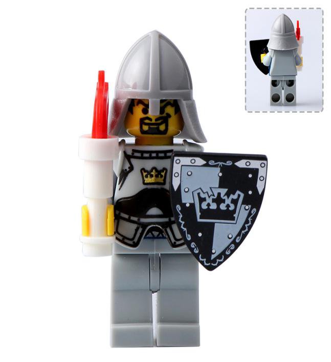 Medieval Knight Warrior Armor Soldier Minifigures Mini figure Minifigs Christmas Gift Brick
