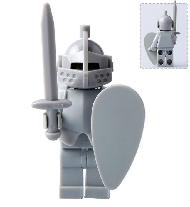 Medieval Knight Warrior Castle Soldier Minifigures Mini figure Minifigs Christmas Gift Brick