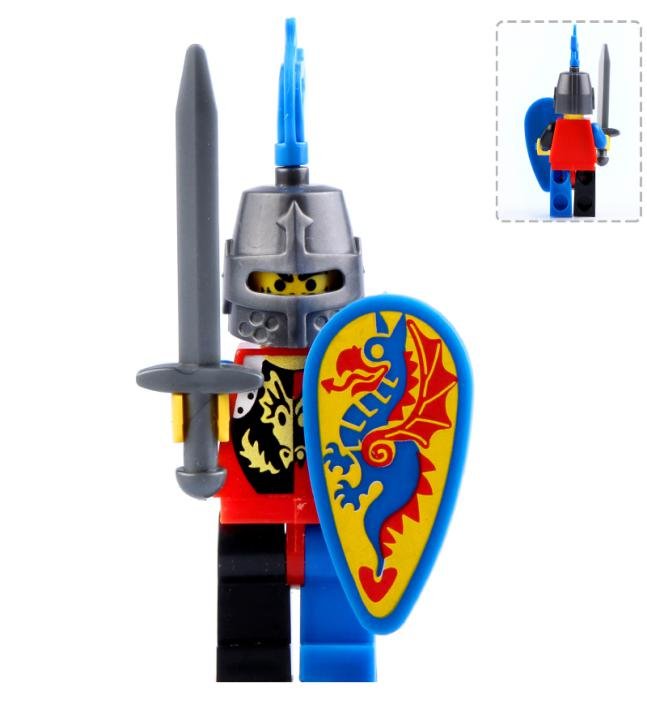Medieval Knight Warrior Castle Soldier Minifigures Mini figure Minifigs Christmas Gift Brick