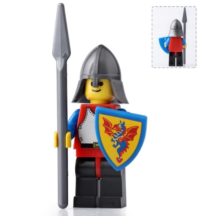 Medieval Knight Warrior Castle Soldier Minifigures Mini figure Minifigs Christmas Gift Brick