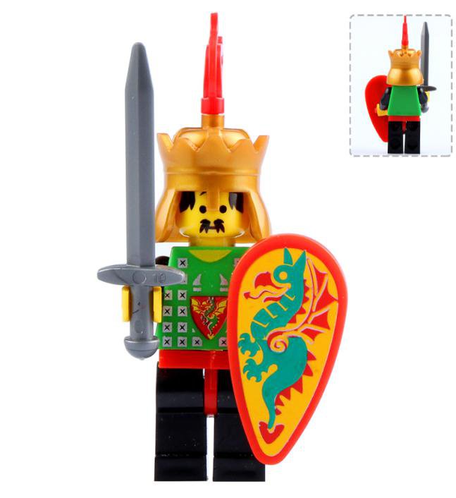 Medieval Knight Warrior Castle Soldier Minifigures Mini figure Minifigs Christmas Gift Brick