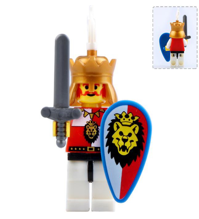 Medieval Knight Warrior Castle Soldier Minifigures Mini figure Minifigs Christmas Gift Brick
