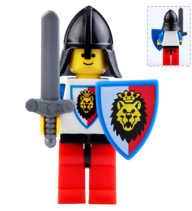 Medieval Knight Warrior Castle Soldier Minifigures Mini figure Minifigs Christmas Gift Brick