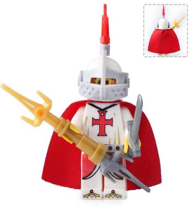 Medieval Knight Warrior Castle Soldier Minifigures Mini figure Minifigs Christmas Gift Brick