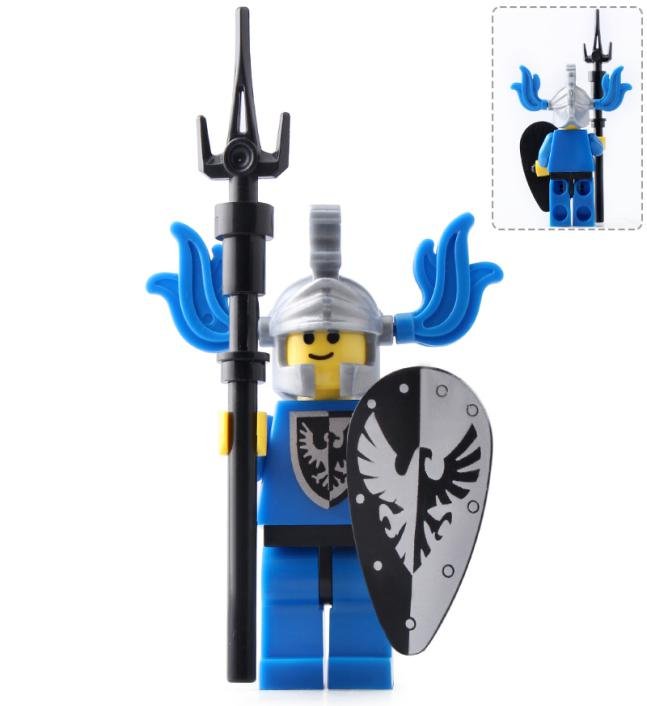 Medieval Knight Warrior Castle Soldier Minifigures Mini figure Minifigs Christmas Gift Brick