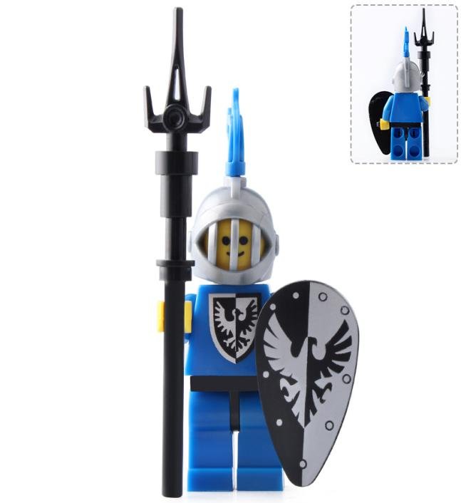 Medieval Knight Warrior Castle Soldier Minifigures Mini figure Minifigs Christmas Gift Brick