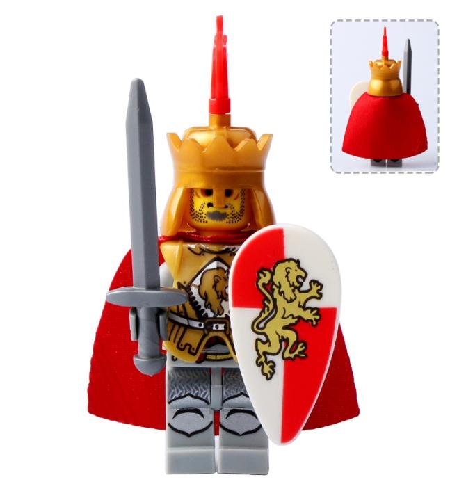 Medieval Knight Warrior Castle Soldier Minifigures Mini figure Minifigs Christmas Gift Brick