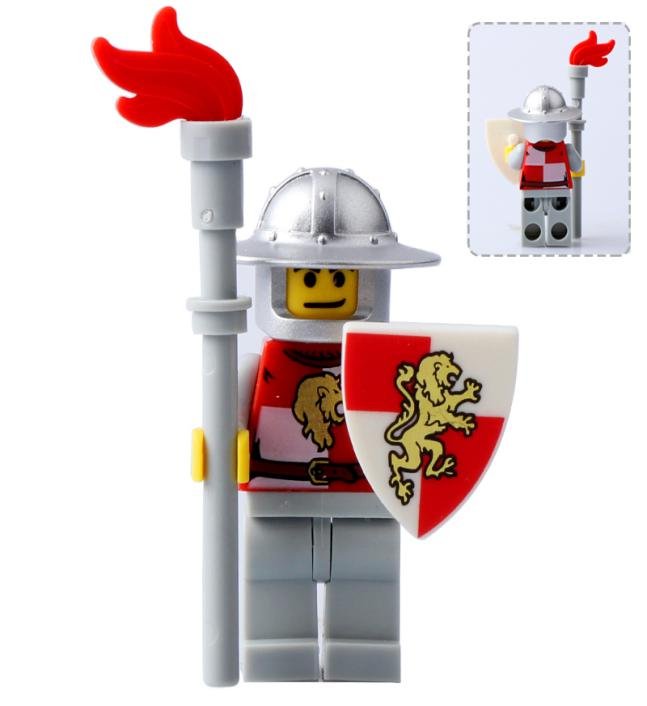 Medieval Knight Warrior Castle Soldier Minifigures Mini figure Minifigs Christmas Gift Brick