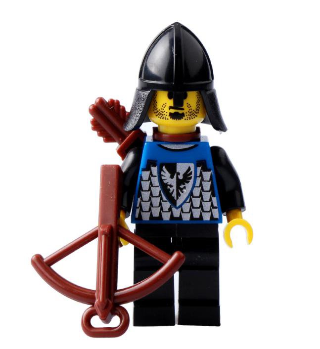 Medieval Knight Bowman Castle Soldier Minifigures Mini figure Minifigs Christmas Gift Brick