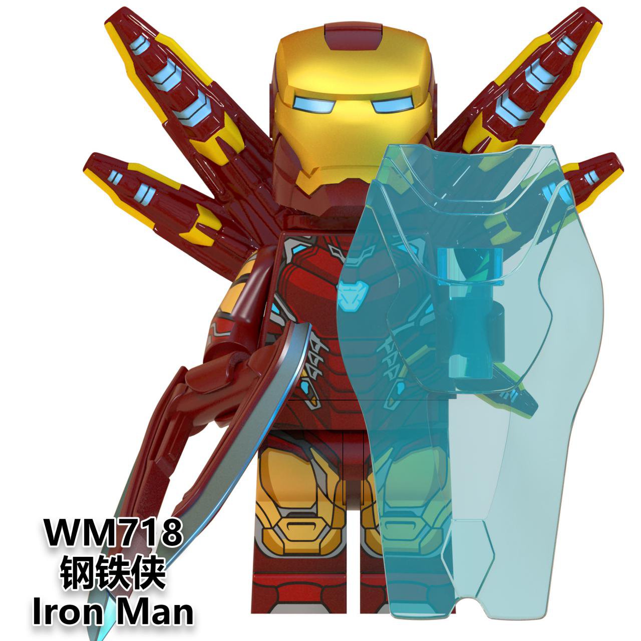 Iron Man Ironman Marvel Avengers Minifigures Mini figure Minifigs Christmas Gift Brick