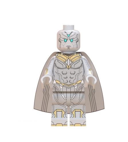 White Vision Marvel Avengers Minifigures Mini figure Minifigs Christmas Gift Brick