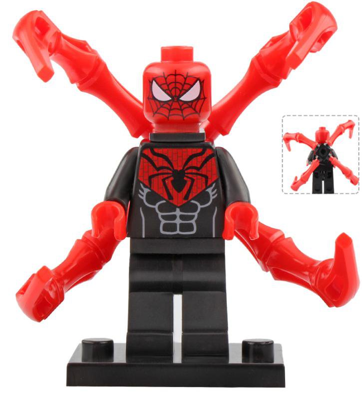 Superior Spider Man Marvel Spiderman Minifigures Mini Figure Minifigs Christmas T Brick