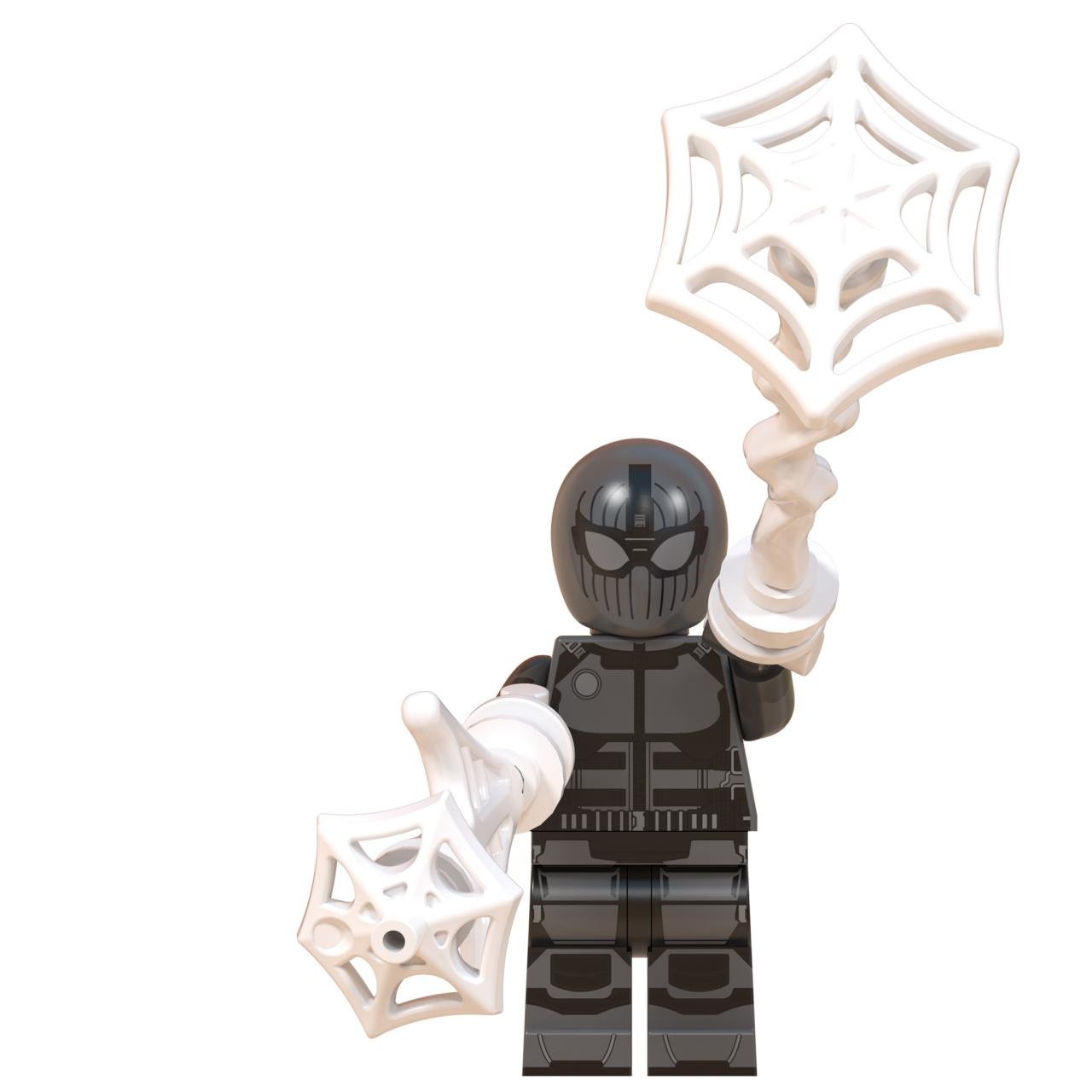 Spider-man Stealth Suit Marvel Spiderman Minifigures Mini figure Minifigs Christmas Gift Brick