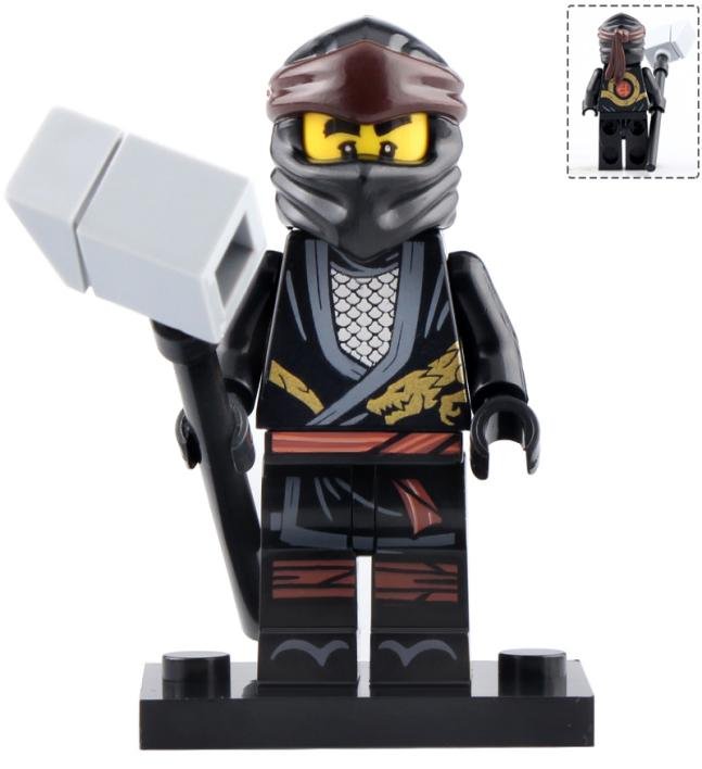 Ninjago legacy Cole Minifigure Mini figure Minifig Christmas Gift Toy