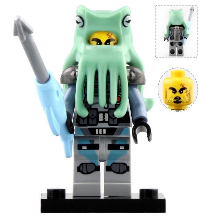 Ninjago legacy Four Eyes Minifigure Mini figure Minifig Christmas Gift Toy