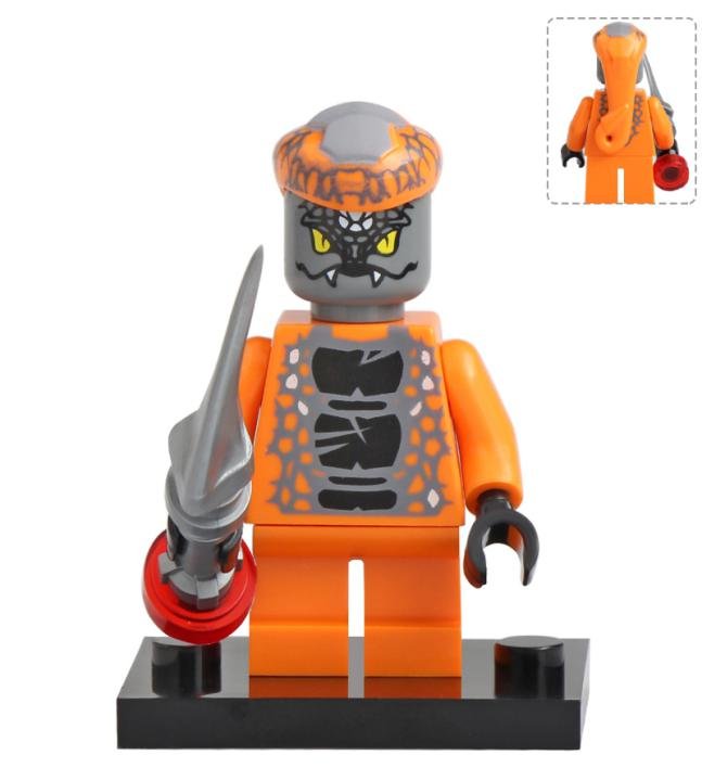 Ninjago legacy Snike Minifigure Mini figure Minifig Christmas Gift Toy