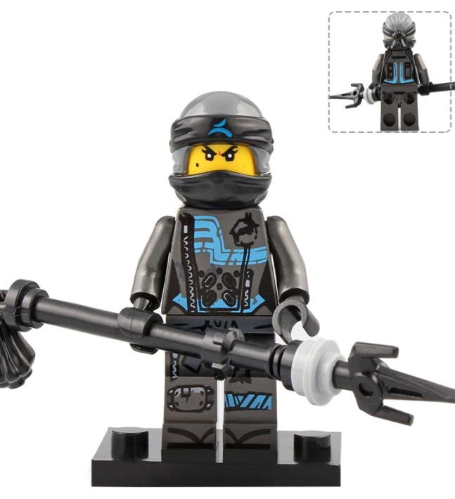 Ninjago legacy Nya Oni Titan Hunted Minifigure Mini figure Minifig Christmas Gift Toy