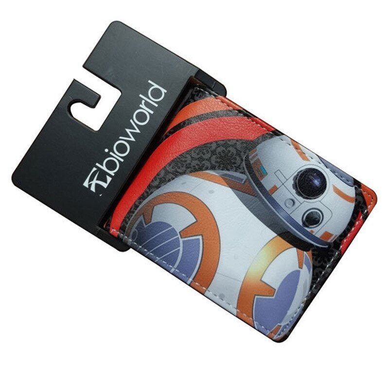 Star Wars BB-8 Droid Wallet Short Two-fold Leather Personality Creative Great Gift