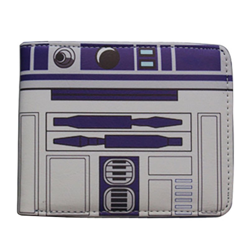 Star Wars R2-D2 Droid Wallet Short Two-fold Leather Personality Creative Great Gift