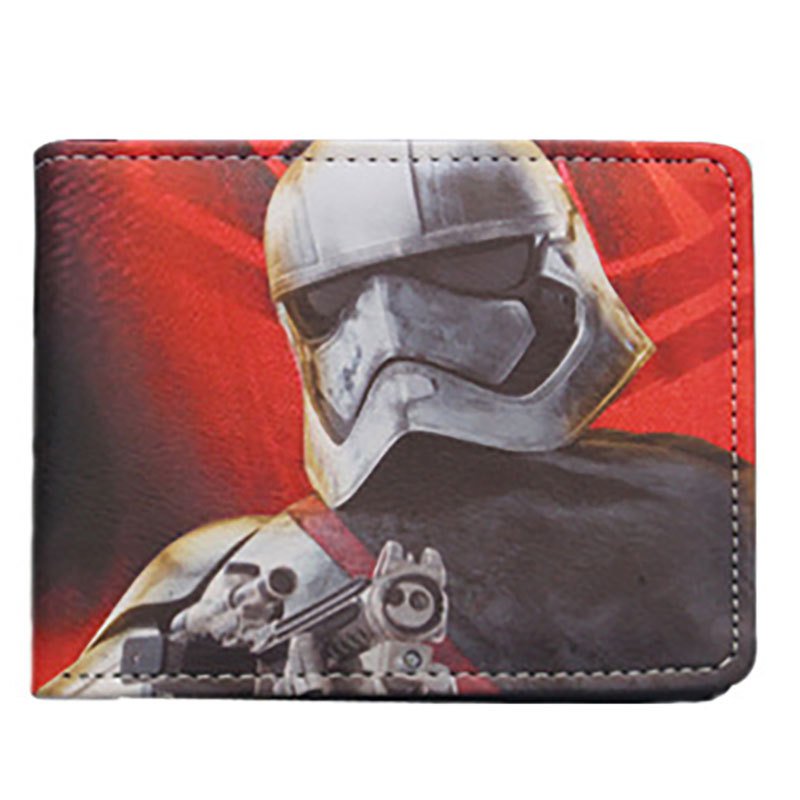 Star Wars Stormtrooper Wallet Short Two-fold Leather Personality Creative Great Gift