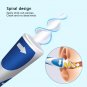 Ear Cleaner Wax Removal Tool Silicone Spiral 16 Replacement Heads Earpick Sticks Earwax Remove