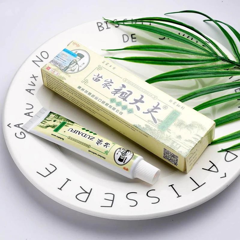 Zudaifu Skin Psoriasis Cream Dermatitis Eczema Acne Ointment Skin Care with Box Free Shipping