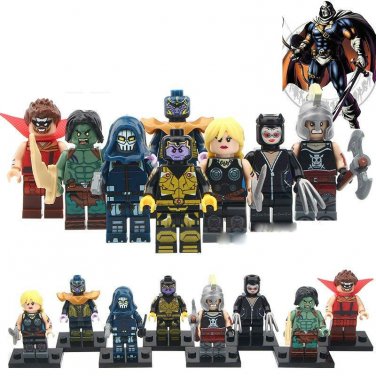 The Batman 2022 Custom Minifigures Set 8pcs