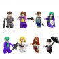 8 PCS SET Joker Scarecrow Penguin Al Pacino Scent of a Woman Minifigure Custom Figure Free Shipping