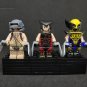 8 PCS SET Batman Flash Wolverine Bat-Mite Deadpool Gwen Minifigure Custom Figure Free Shipping