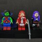 8 PCS SET Scarecrow Panther T'Challa Superman Psylocke Robin Minifigure Custom Figure Free Shipping