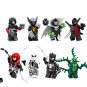 8 PCS SET Domino X-23 Strange Anti-Venom Marvel Venomverse Minifigure Custom Figure Free Shipping
