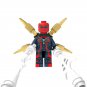 8 PCS SET Captain America Hulk Rocket Iron Man MK 85 War Machine Spider-Man Velocity Suit Minifigure