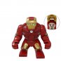8 PCS SET Iron Man Giant-Man Captain America Loki Thor Killmonger Bigfigs Big Figure Minifigure