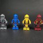 8 PCS SET Minifigure Deadpool Dogs Samurai Blue Yellow Pikachu Compatible Lego Building Block Toy