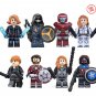 8 PCS SET Taskmaster Dynamo Red Guardian Captain America Minifigure Compatible Lego Building Block