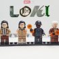 8 PCS SET Loki Mobius Renslayer Sylvie Lady Kang Minifigure Compatible Lego Building Block Toy