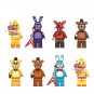 Five Nights at Freddy's Chica Bonnie Foxy Freddy Golden Minifigure Compatible Lego Custom Brick NEW