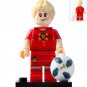 Soccer Football Star Ronaldo Messi Neymar Beckham De Bruyne Modric Cavani Minifigure Compatible Lego