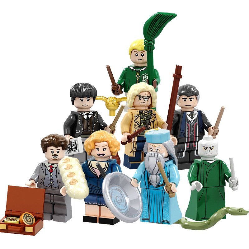 Harry Potter Fantastic Beasts Credence Draco Kowalski Queenie Dumbledore Minifigure Compatible Lego