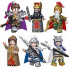 Three Kingdoms Lu Bu Ma Chao Dong Zhuo Diao Chan Zhao Yun Huang Zhong Minifigure Compatible Lego