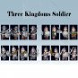 18 PCS SET Three Kingdoms Soldiers Army Knight Random Weapon Minifigure Compatible Lego Brick Block