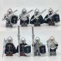 8 PCS SET Lord of the Rings Soldiers of Gondor Hobbit Minifigure Compatible Lego Custom Brick Block