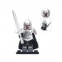 8 PCS SET Lord of the Rings Soldiers of Gondor Hobbit Minifigure Compatible Lego Custom Brick Block