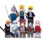 Naruto Boruto Mitsuki Gaara Minato Hashirama Tobirama Haruno Sakula Pain Minifigure Compatible Lego