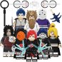 Naruto Red Tatasciore Tobi Sasuke Deidara Madara Obito Kisame Sasori Minifigure Compatible Lego