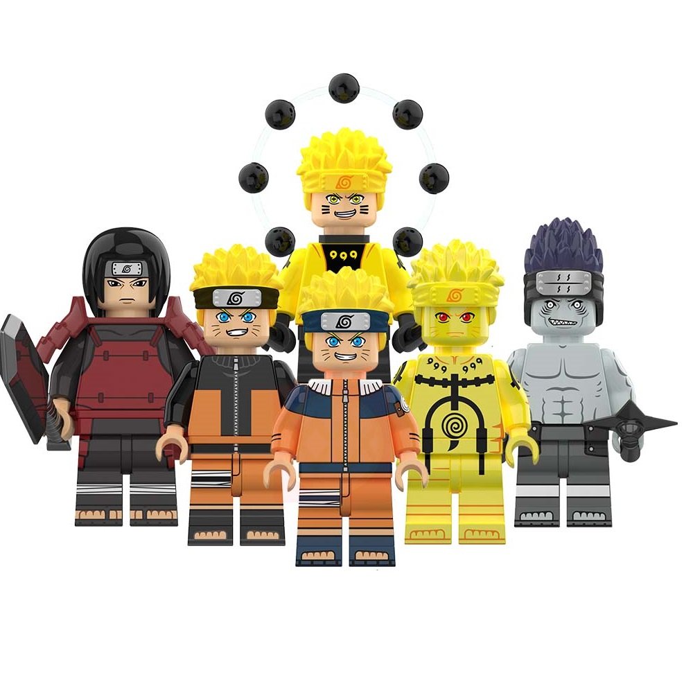 Naruto Uzumaki Minifigure Compatible Lego Custom Minifigs Anime Manga