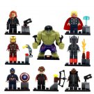 Avengers Thor Hulk Big Figure Fury Captain America Widow Iron Man Ultron Minifigure Compatible Lego