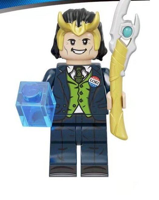 President Loki Avengers Thor Marvel Minifigure Lego Compatible Minifigs Minifigures Custom Bricks